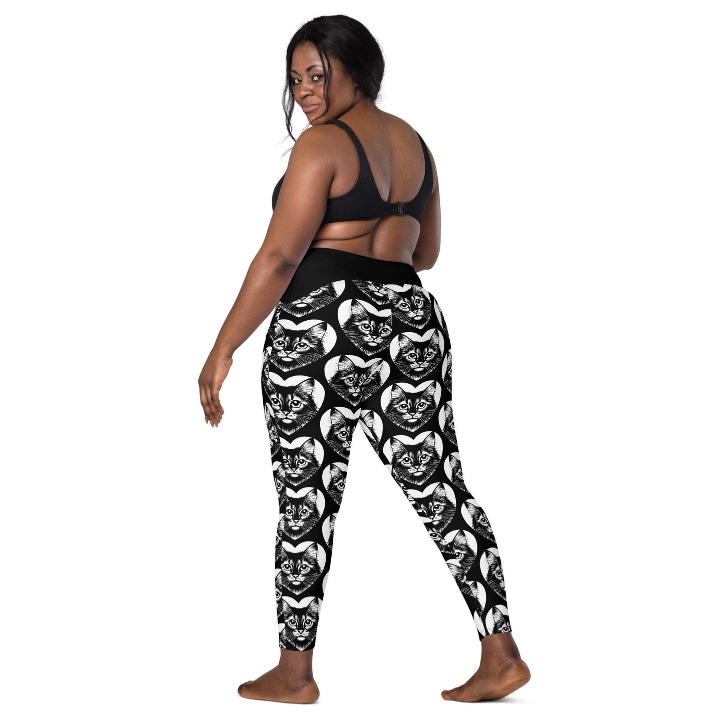 CAT BREED LEGGINGS with pockets - SOMALI - HERTTAHOUND | SHALMIAK