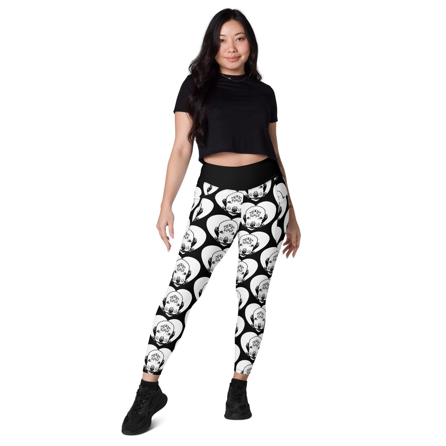DOG BREED LEGGINGS with pockets - BEDLINGTON TERRIER 2 - HERTTAHOUND | SHALMIAK