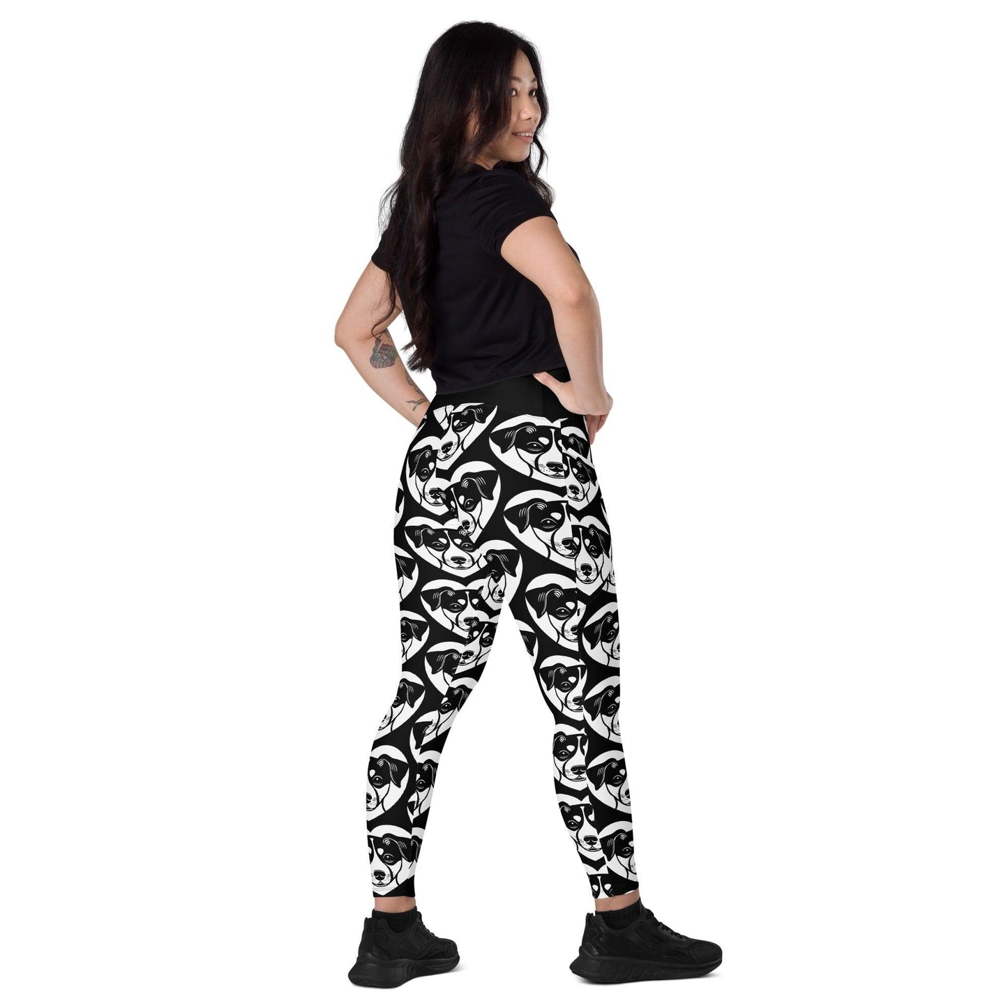 DOG BREED LEGGINGS with pockets - DANISH-SWEDISH FARMDOG - HERTTAHOUND | SHALMIAK