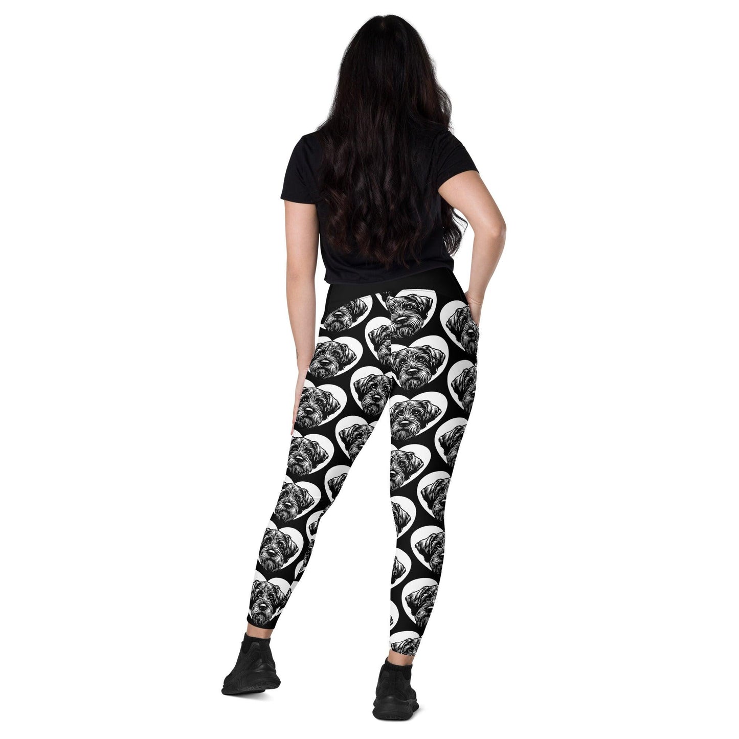 DOG BREED LEGGINGS with pockets - WIREHAIRED POINTING GRIFFON - HERTTAHOUND | SHALMIAK