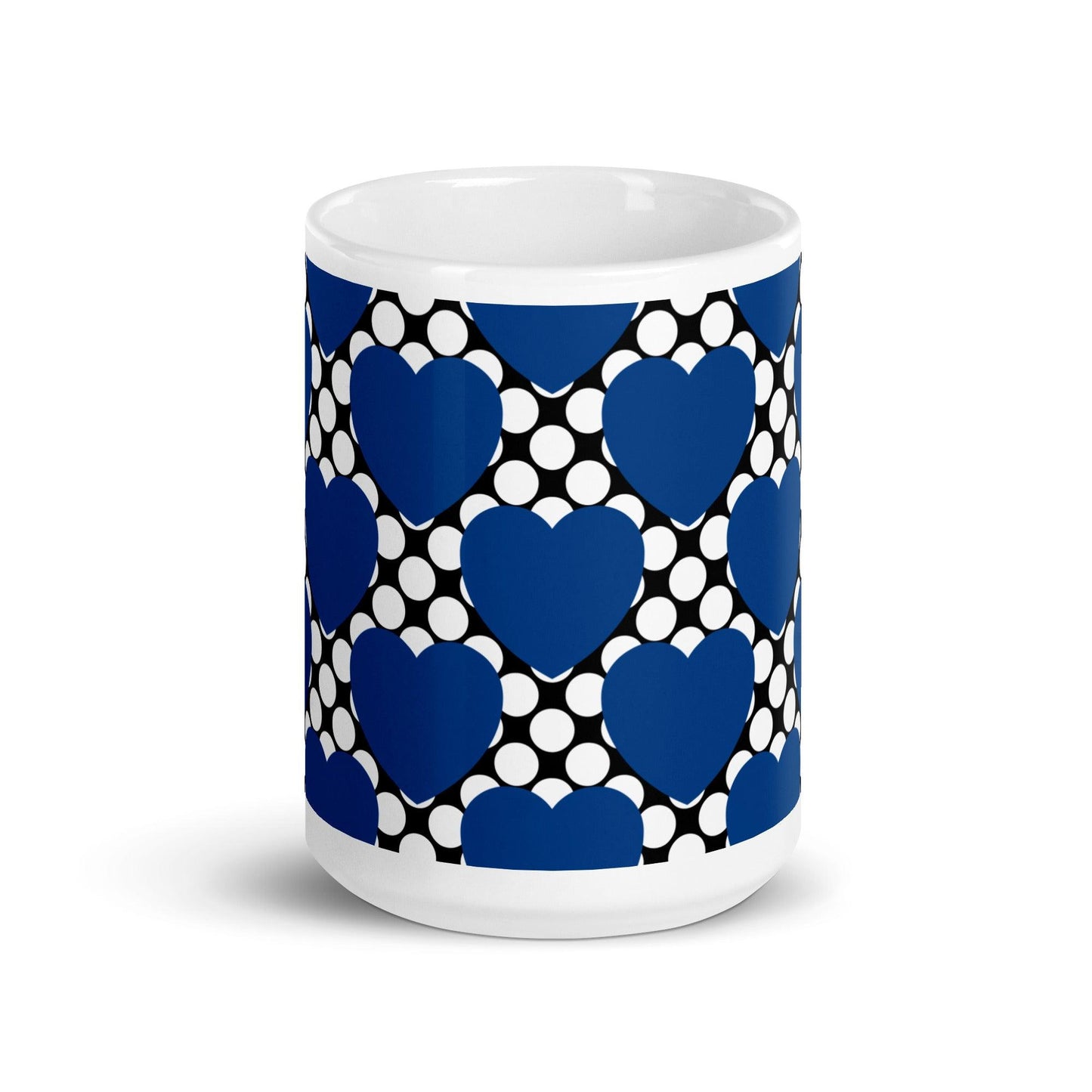 ELLIE LOVE DOT blue black - Mug | SHALMIAK