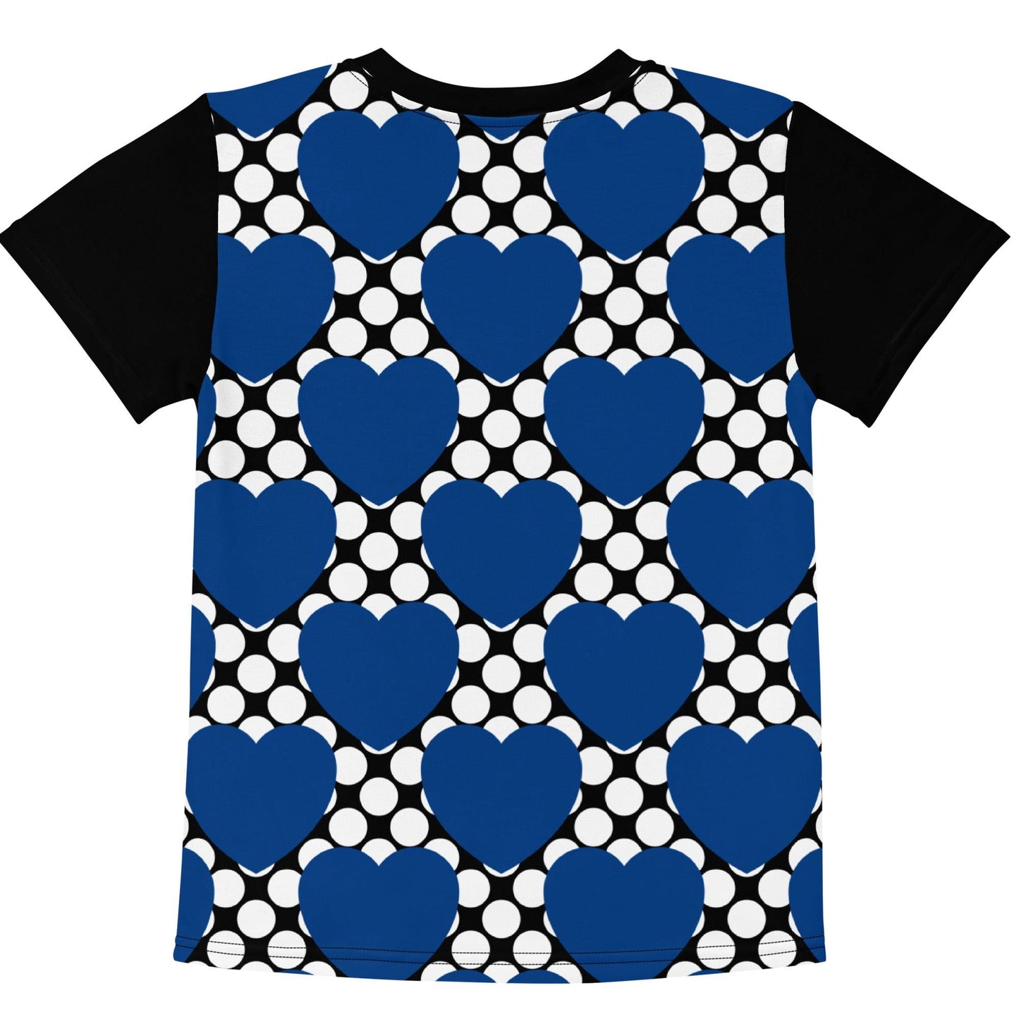 ELLIE LOVE DOT blue black - Kids' T-Shirt | SHALMIAK