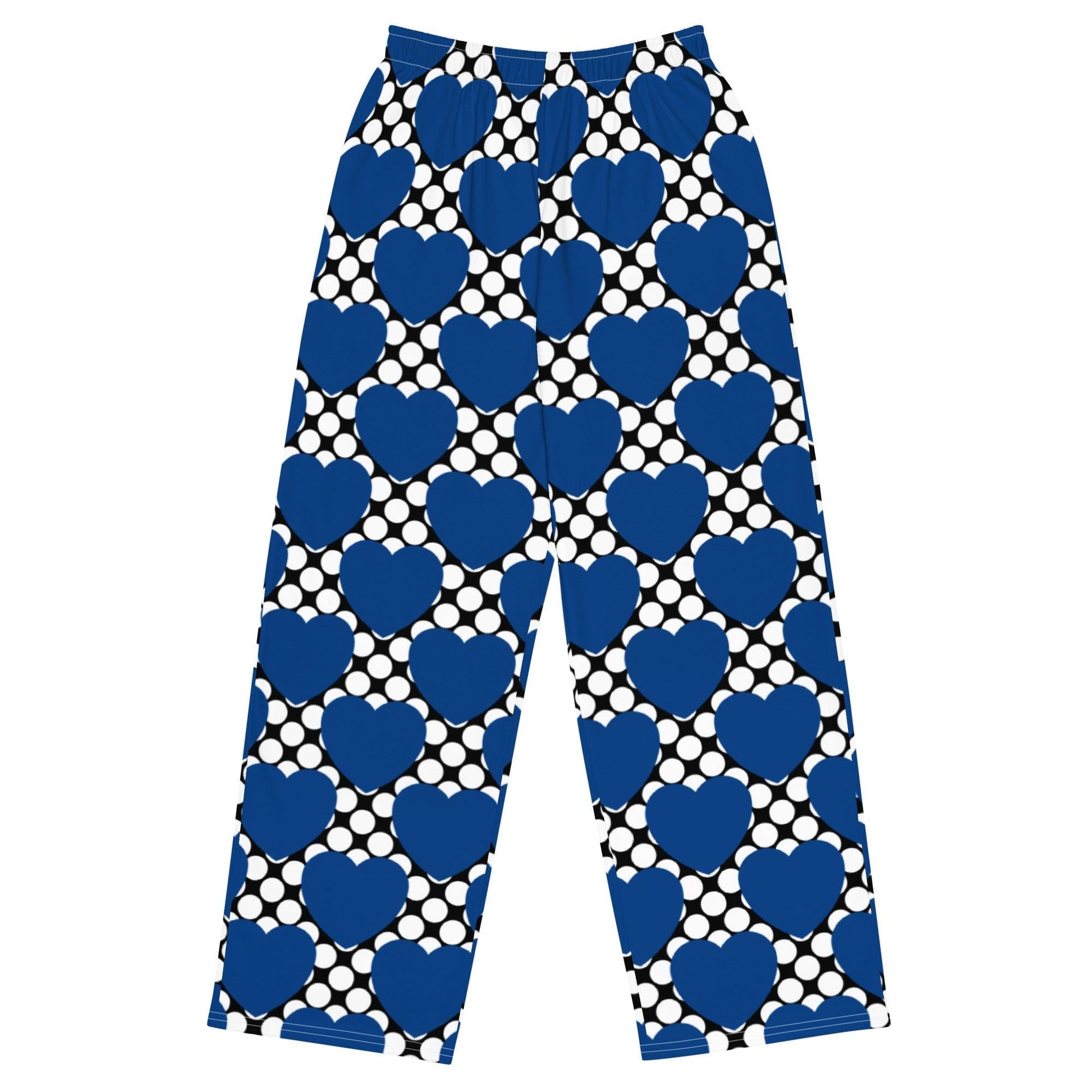 ELLIE LOVE DOT blue black - Pants | SHALMIAK