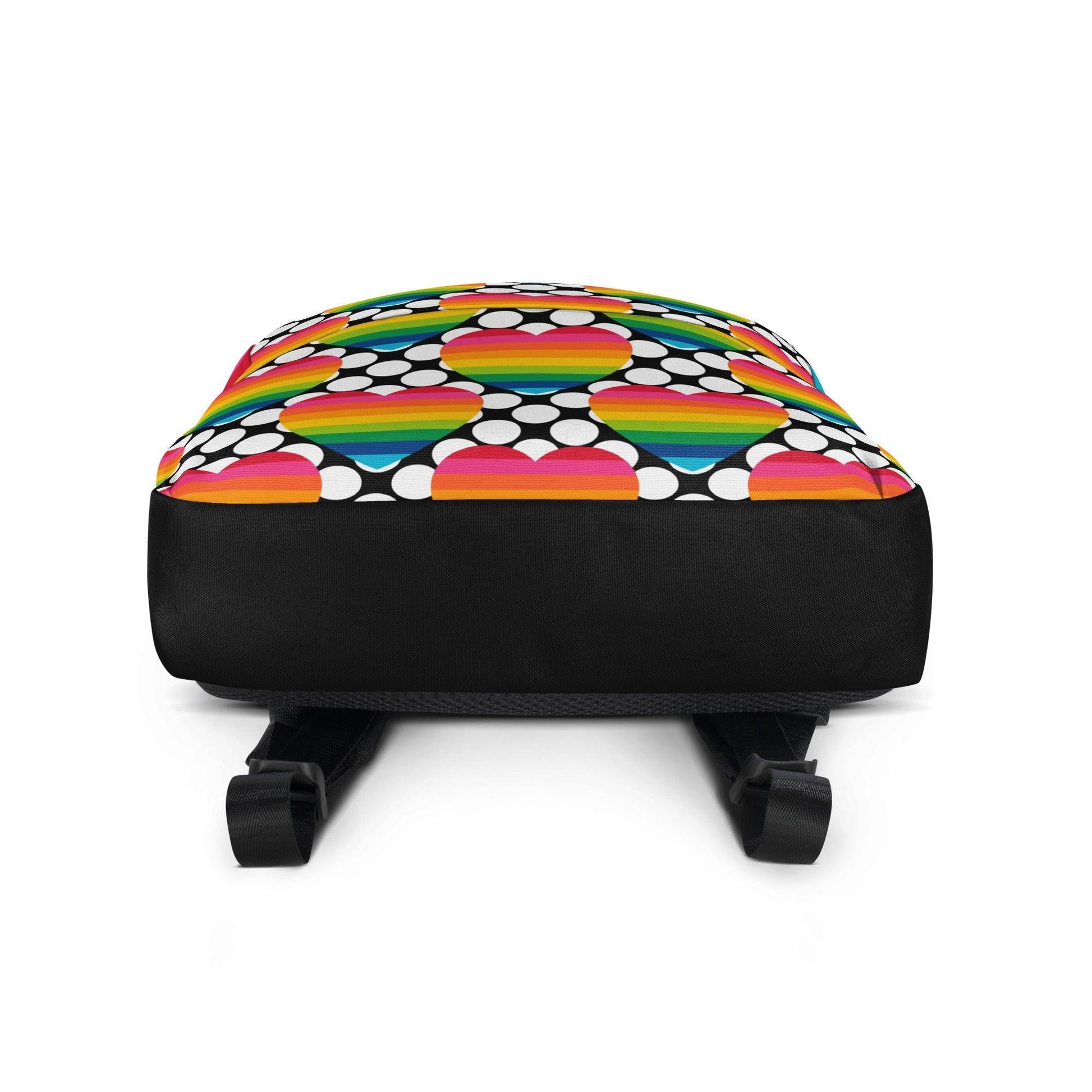 ELLIE LOVE DOT rainbow - Backpack | SHALMIAK