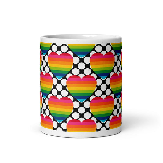ELLIE LOVE DOT rainbow - Mug | SHALMIAK