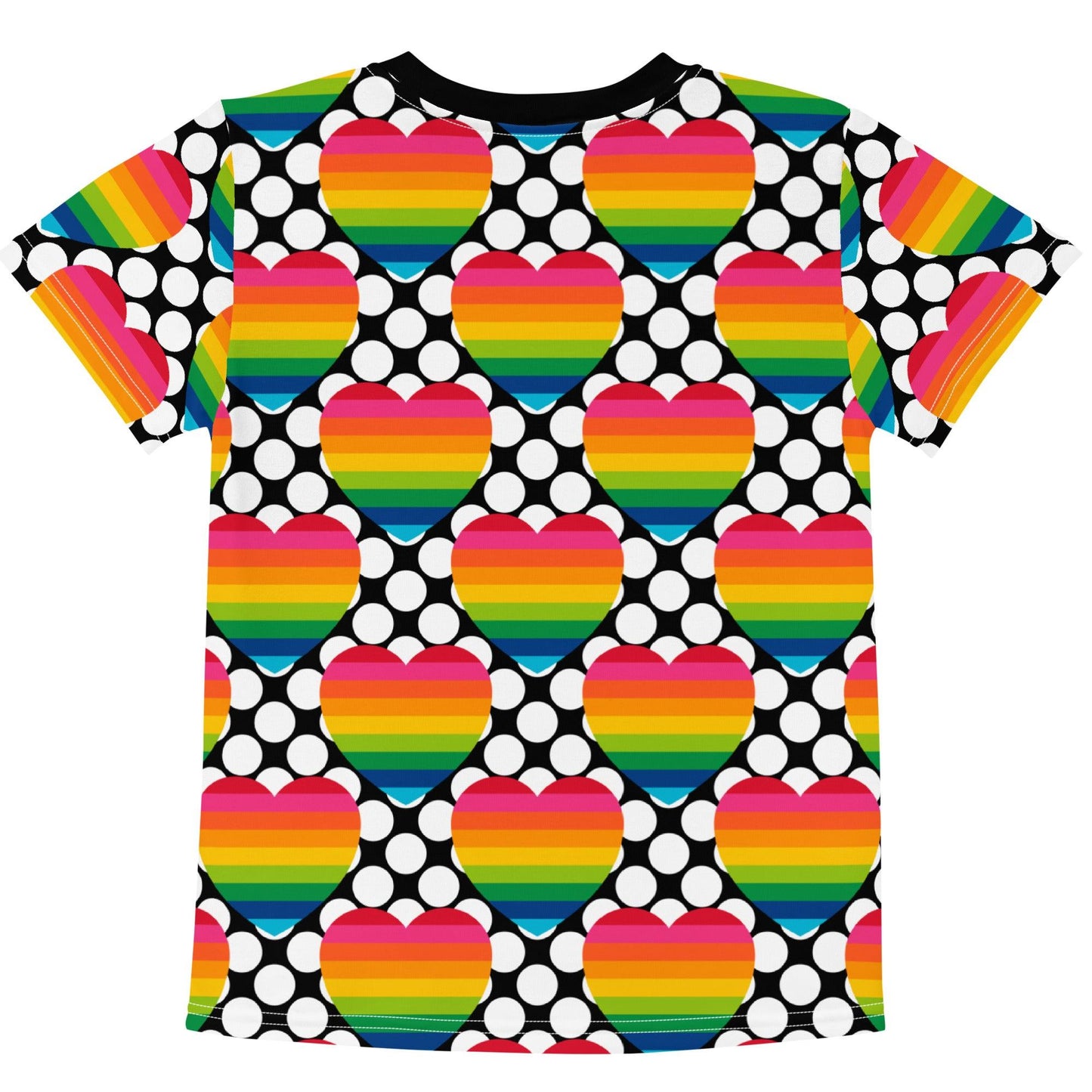 ELLIE LOVE DOT rainbow - Kids' T-Shirt | SHALMIAK