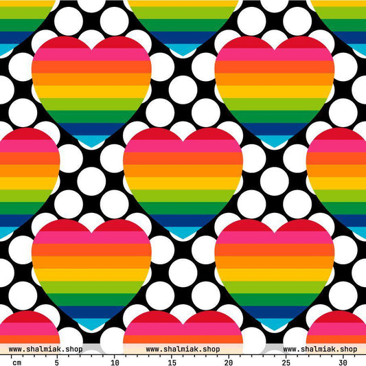 ELLIE LOVE DOT rainbow | SHALMIAK