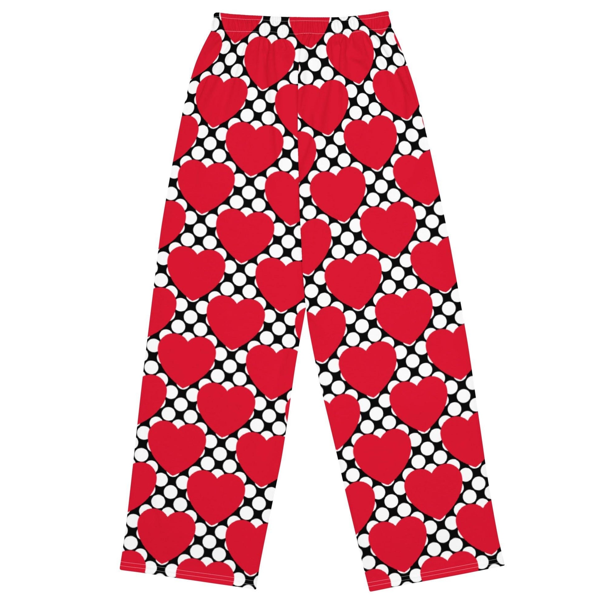 ELLIE LOVE DOT red black - Pants | SHALMIAK