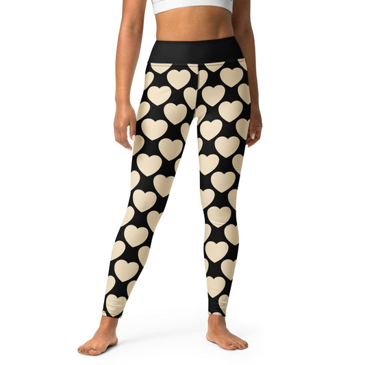 ELLIE LOVE black -2- Yoga Leggings | SHALMIAK