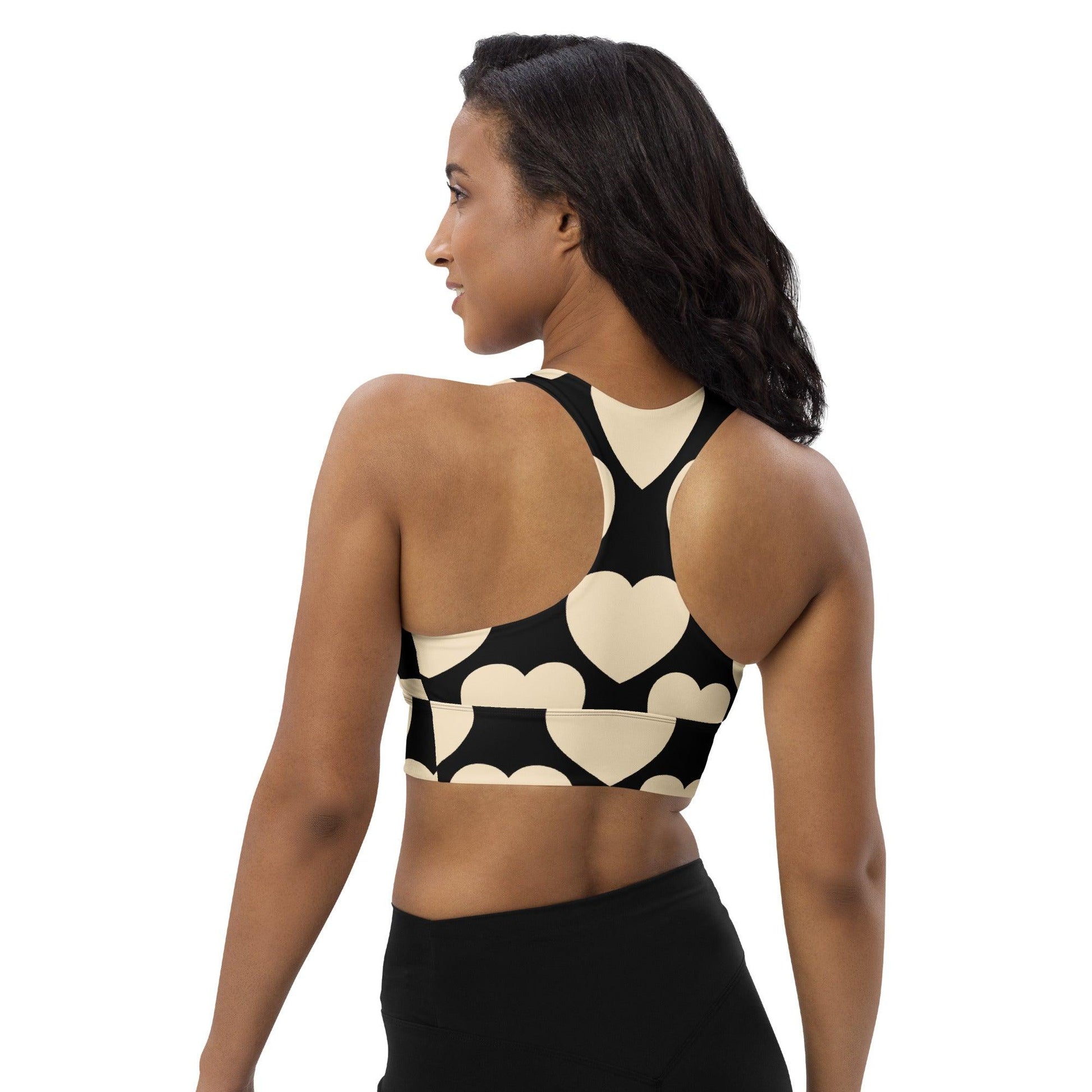 Sports Bra - ELLIE LOVE black | SHALMIAK