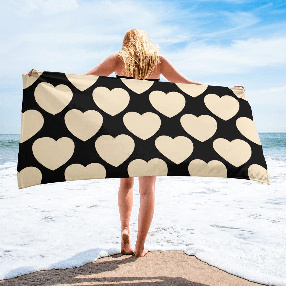 ELLIE LOVE black - Towel