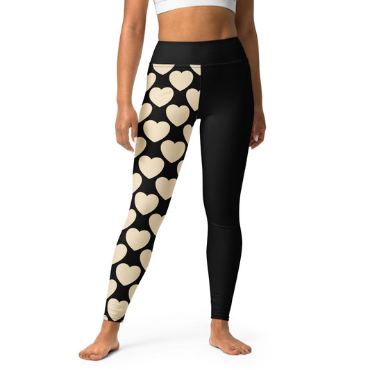 ELLIE LOVE black - Yoga Leggings | SHALMIAK
