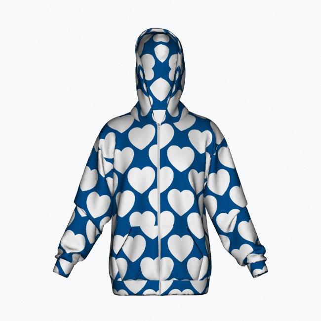 ELLIE LOVE fin - Cotton Zipper Hoodie | SHALMIAK