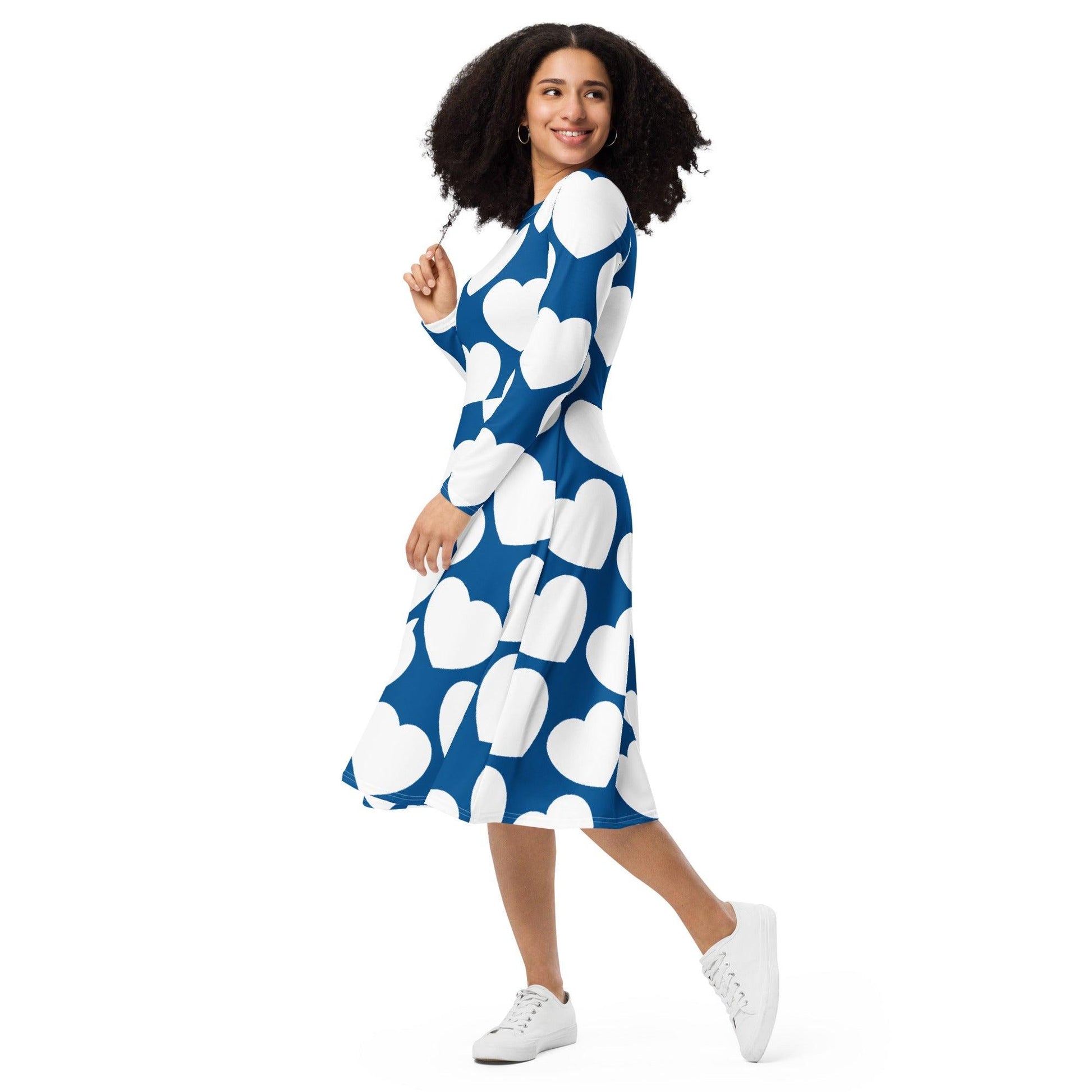 ELLIE LOVE fin - Midi Dress With Pockets | SHALMIAK