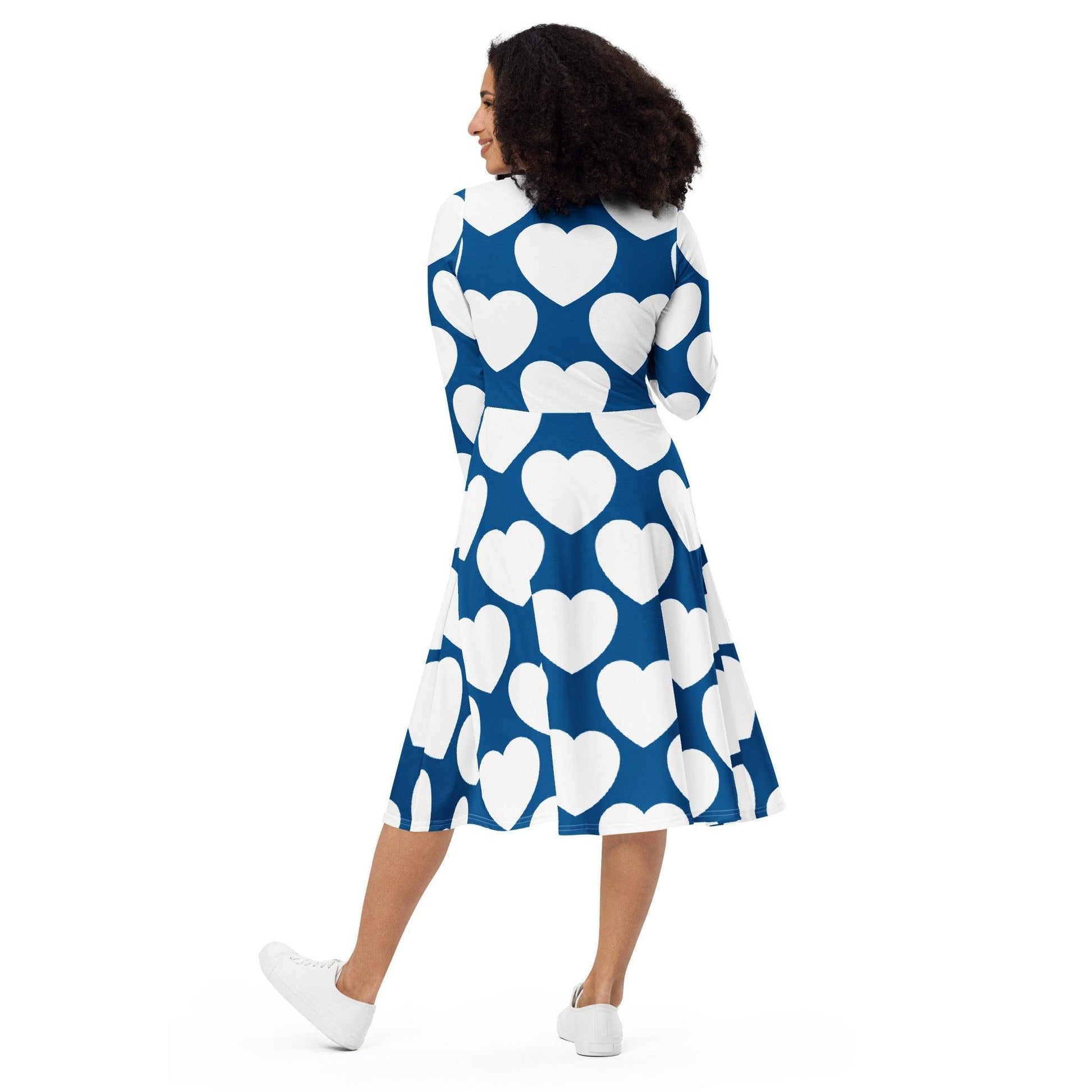 ELLIE LOVE fin - Midi Dress With Pockets | SHALMIAK