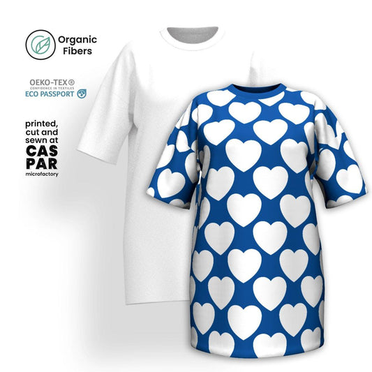 ELLIE LOVE fin - Organic Cotton T-Shirt Dress | SHALMIAK