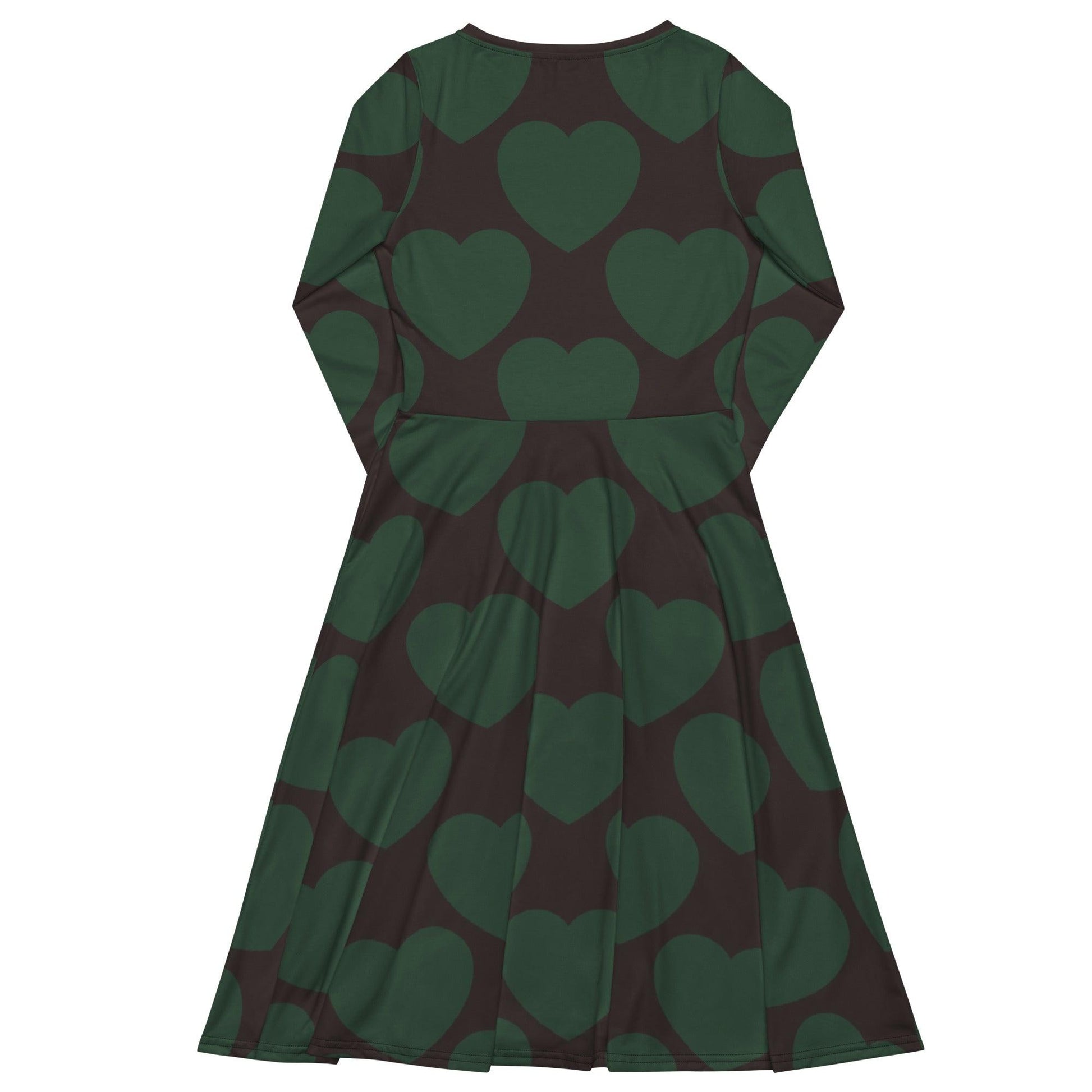 ELLIE LOVE forest - Midi Dress With Pockets | SHALMIAK