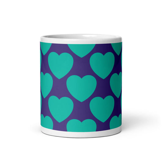 ELLIE LOVE mint purple - Mug | SHALMIAK