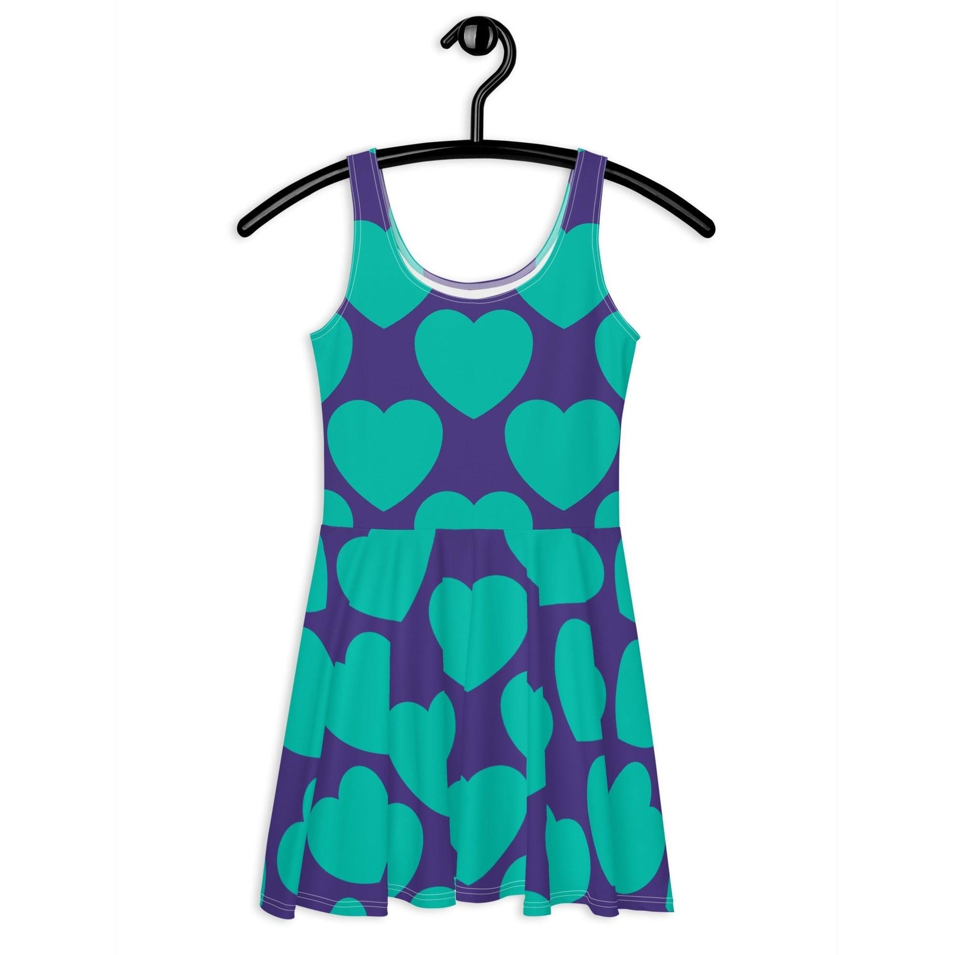 ELLIE LOVE mint purple - Skater Dress | SHALMIAK