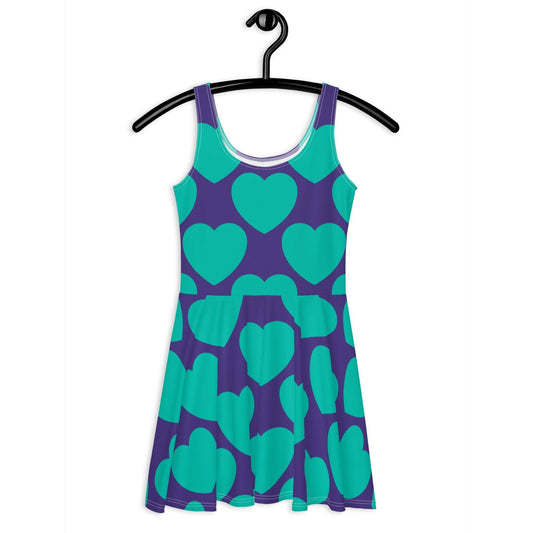 ELLIE LOVE mint purple - Skater Dress | SHALMIAK