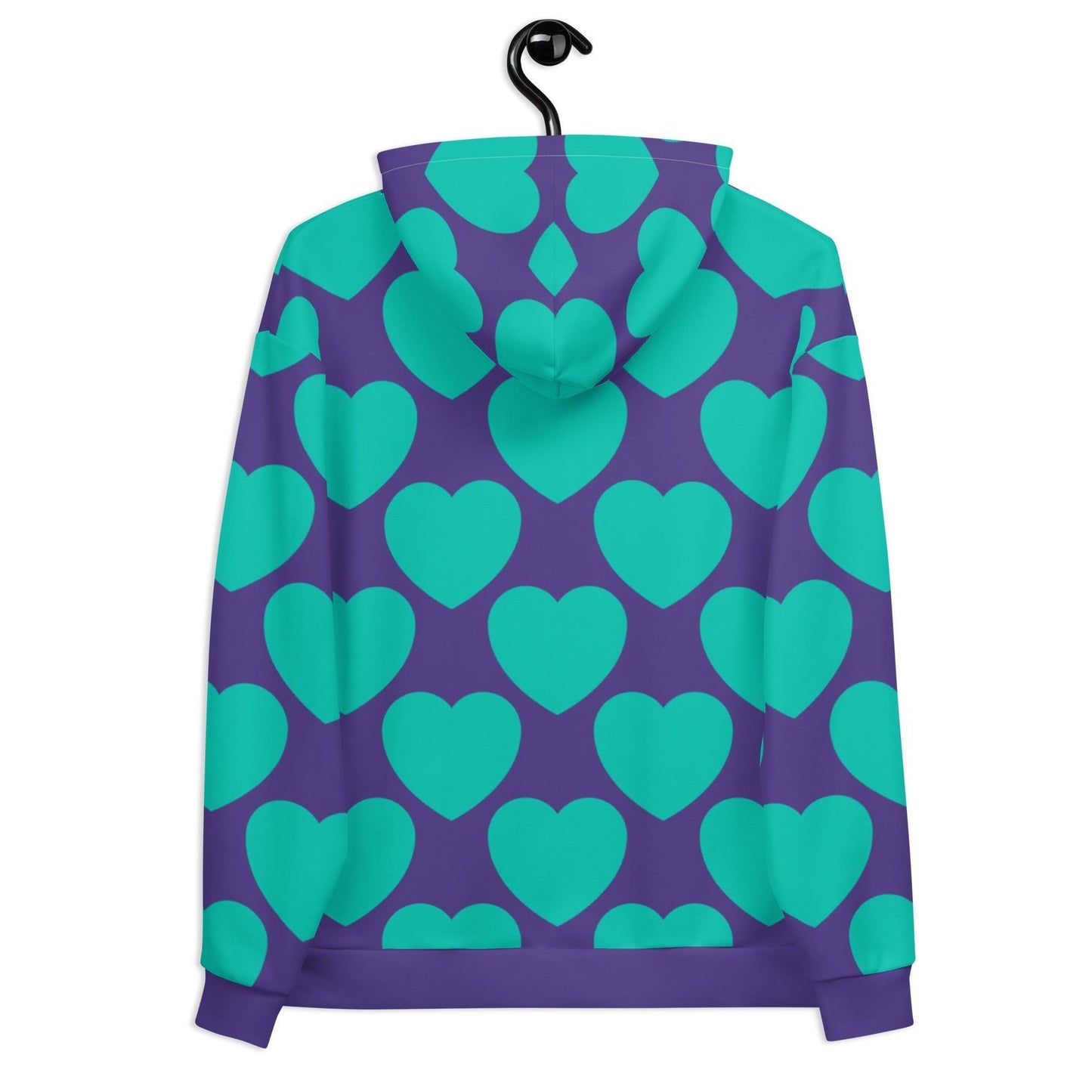 ELLIE LOVE mint purple - Hoodie | SHALMIAK
