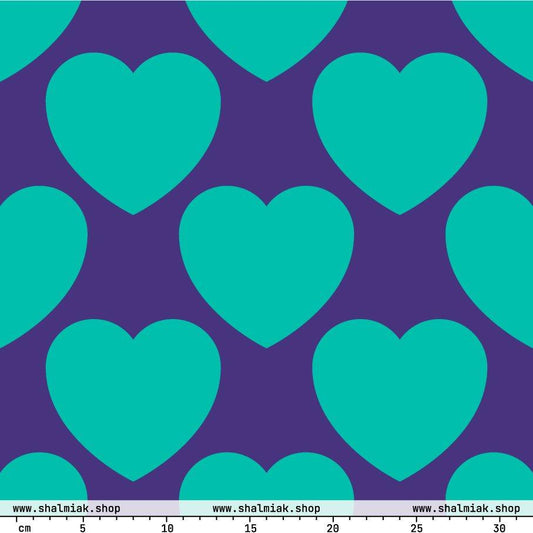 ELLIE LOVE mint purple | SHALMIAK