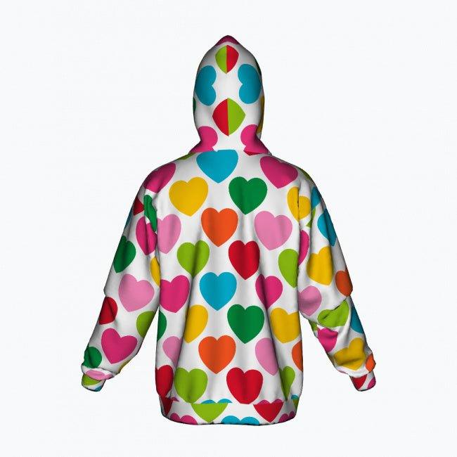 ELLIE LOVE mix - Cotton Zipper Hoodie | SHALMIAK