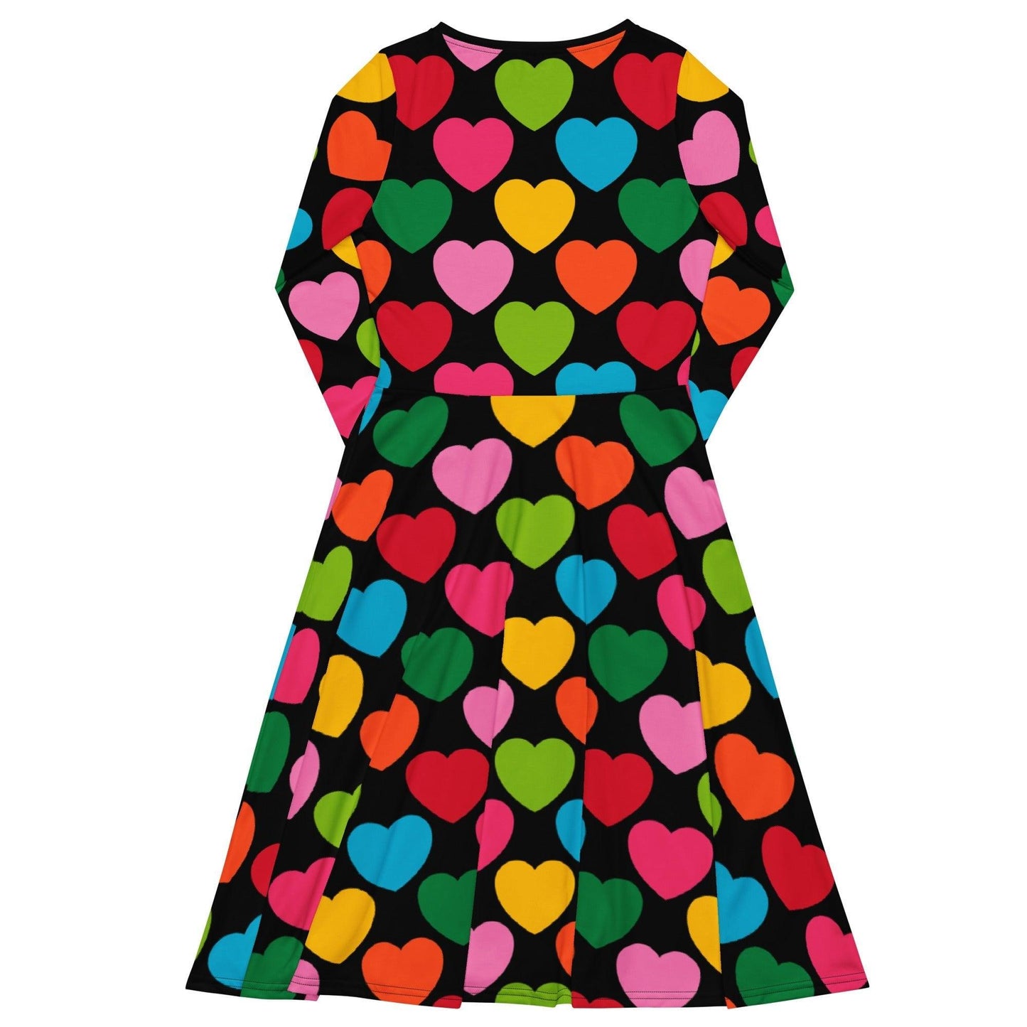 ELLIE LOVE mix black - Midi Dress With Pockets