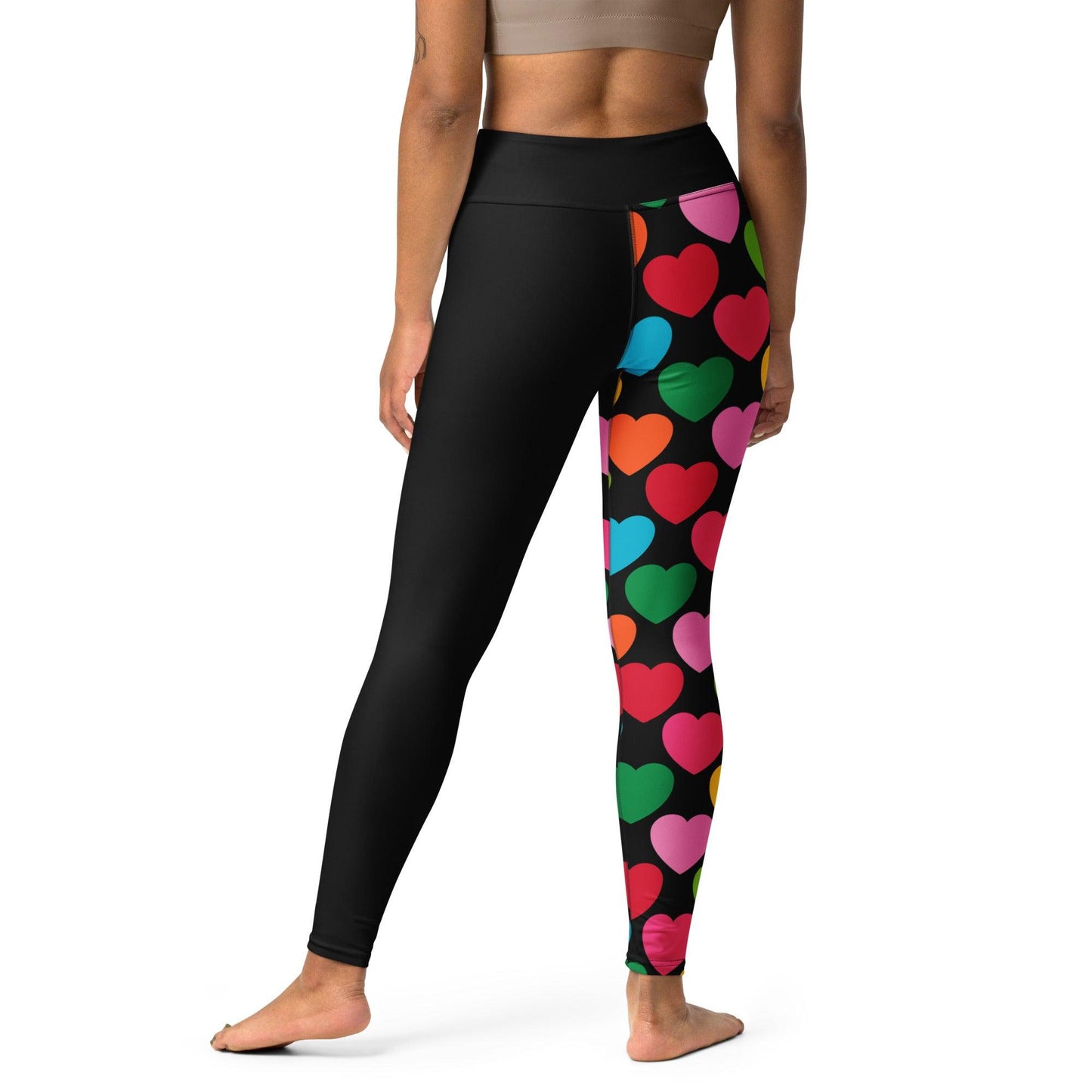 ELLIE LOVE mix black - Yoga Leggings | SHALMIAK