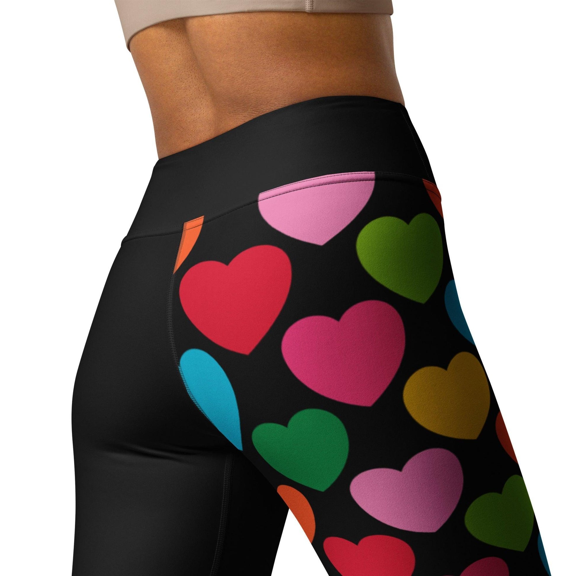 ELLIE LOVE mix black - Yoga Leggings | SHALMIAK