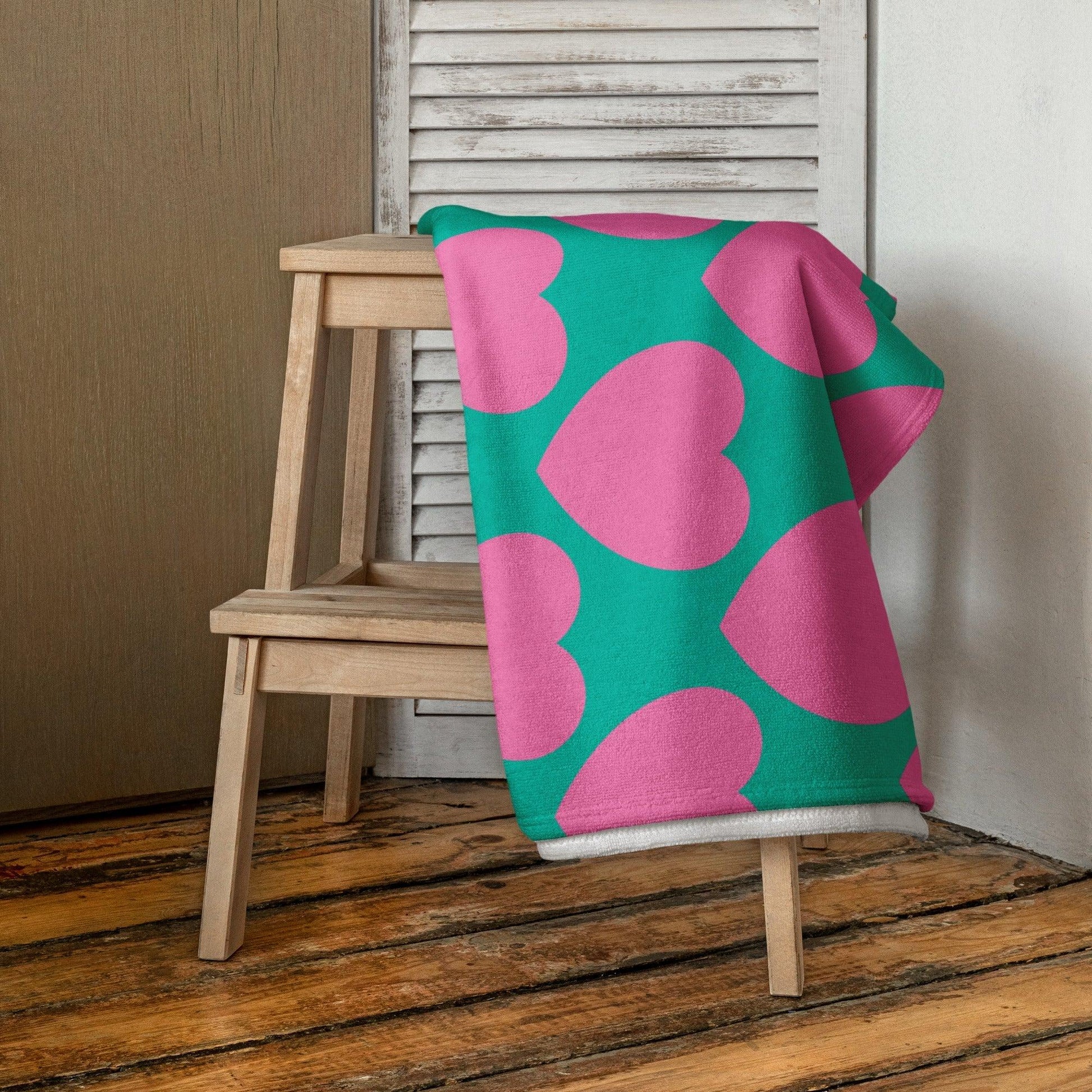 ELLIE LOVE pink mint - Towel