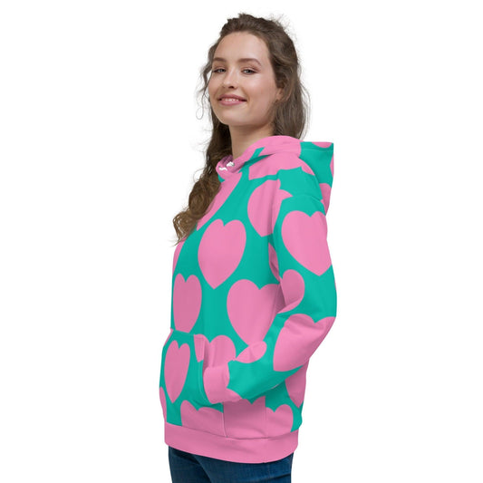 ELLIE LOVE pink mint - Hoodie
