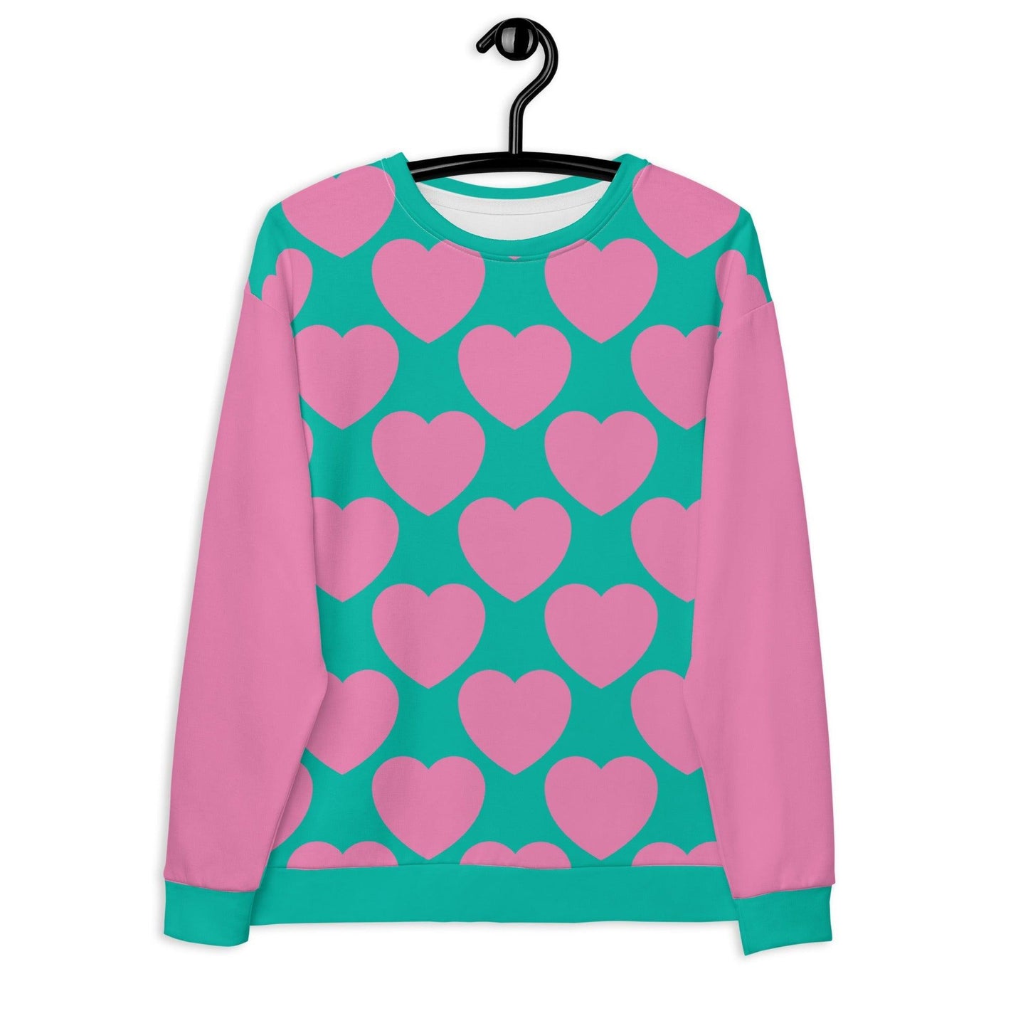 ELLIE LOVE pink mint - Sweatshirt | SHALMIAK