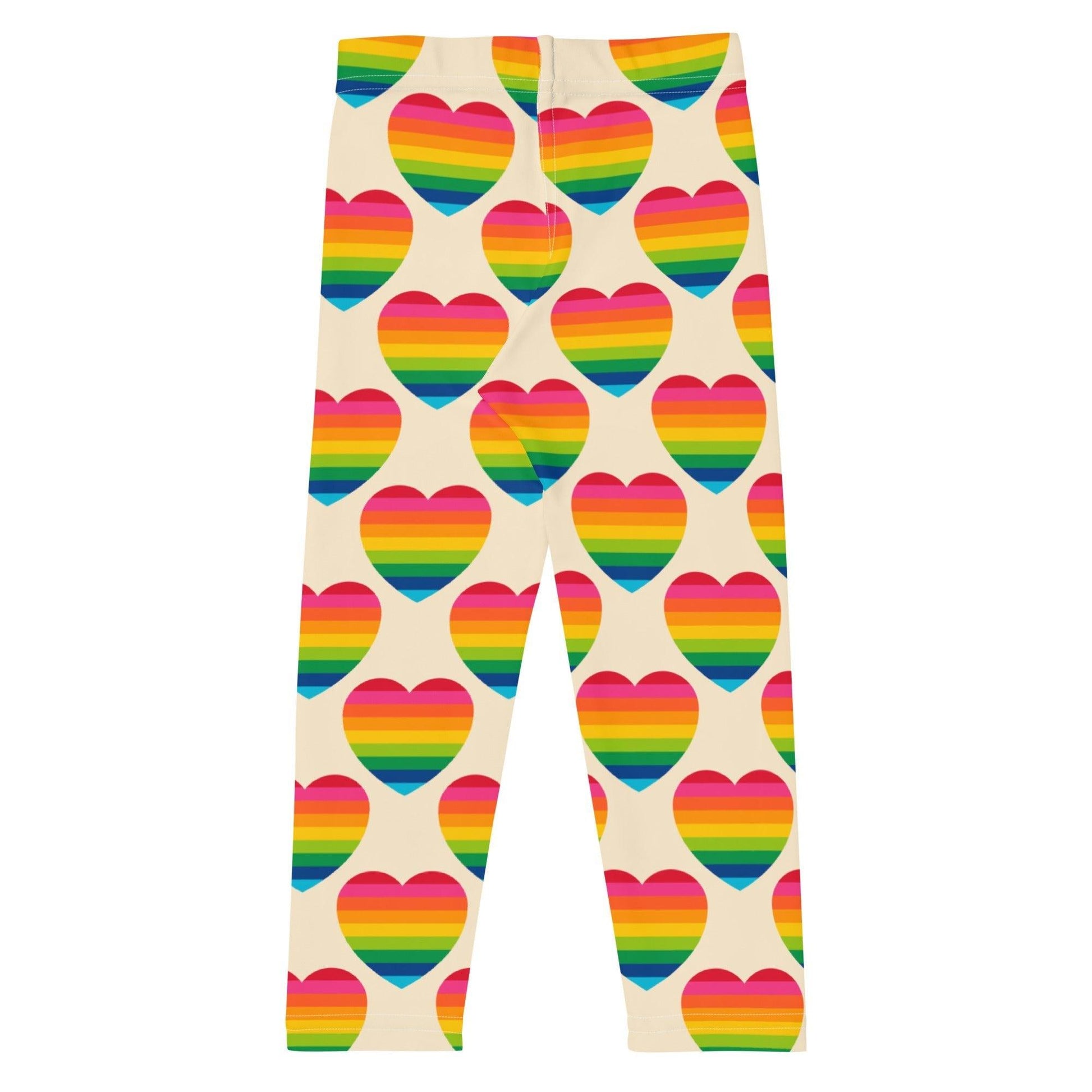 ELLIE LOVE rainbow -2- Kids' Leggings