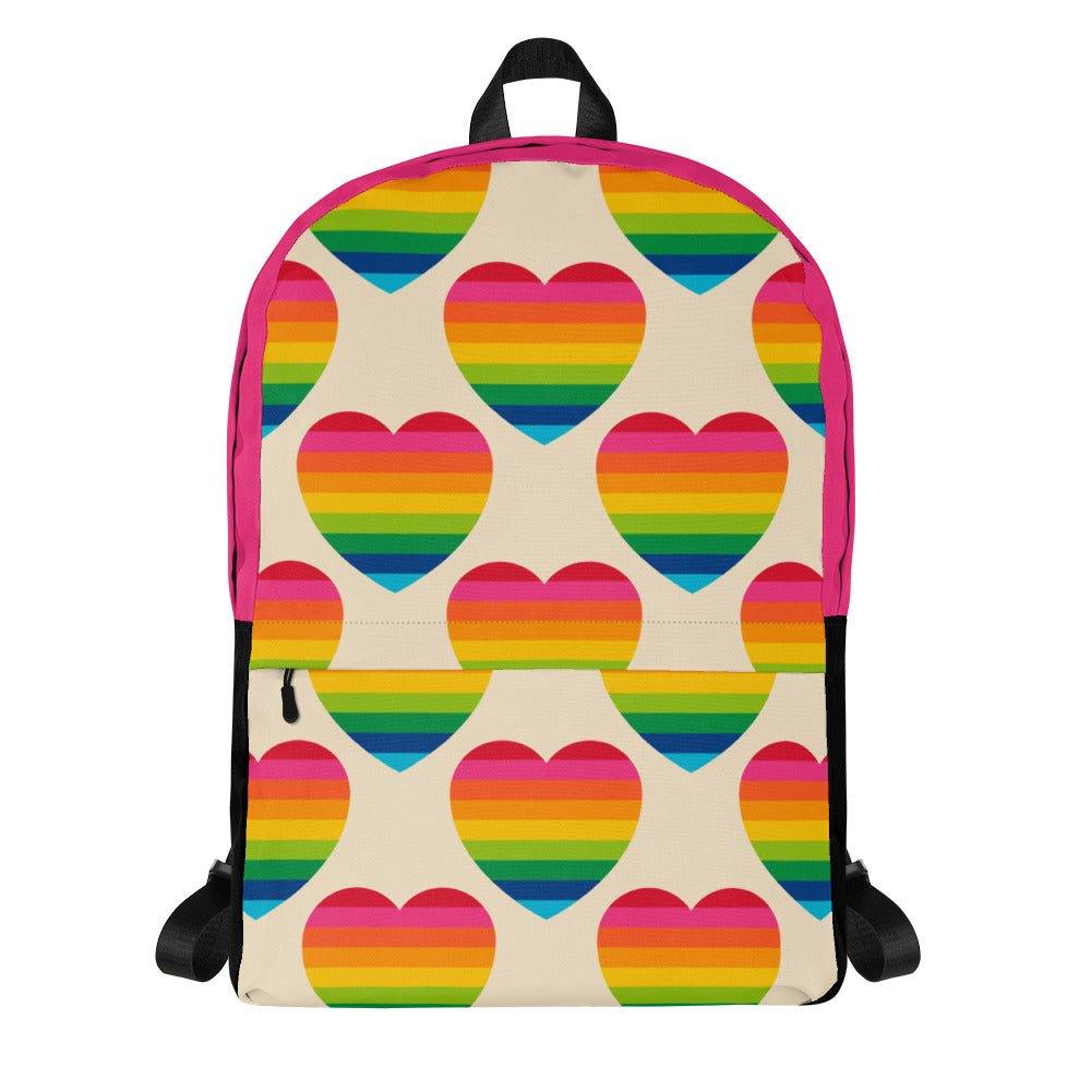 ELLIE LOVE rainbow - Backpack | SHALMIAK