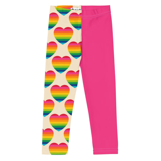 ELLIE LOVE rainbow - Kids' Leggings | SHALMIAK