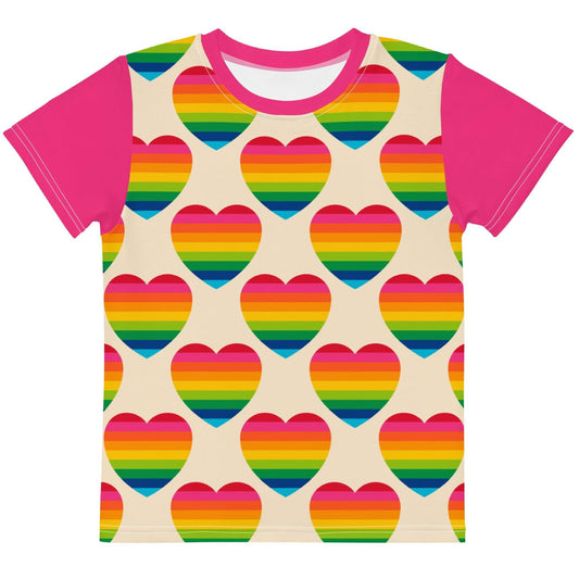 ELLIE LOVE rainbow - Kids' T-Shirt | SHALMIAK