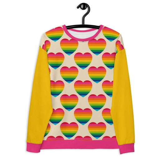 ELLIE LOVE rainbow - Sweatshirt | SHALMIAK
