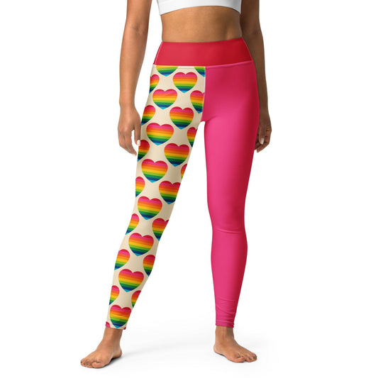ELLIE LOVE rainbow - Yoga Leggings | SHALMIAK