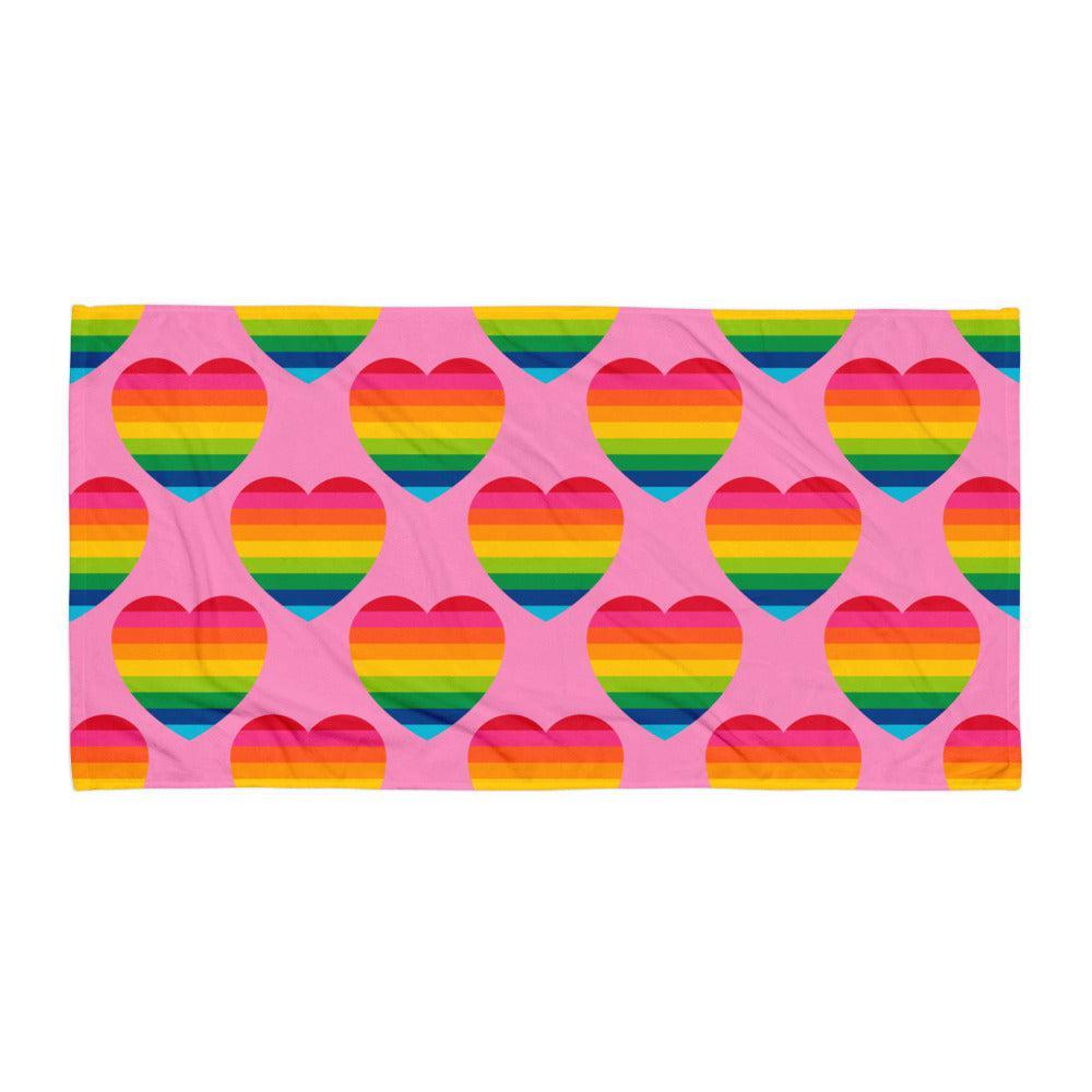 ELLIE LOVE rainbow pink - Towel