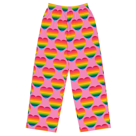 ELLIE LOVE rainbow pink - Pants | SHALMIAK