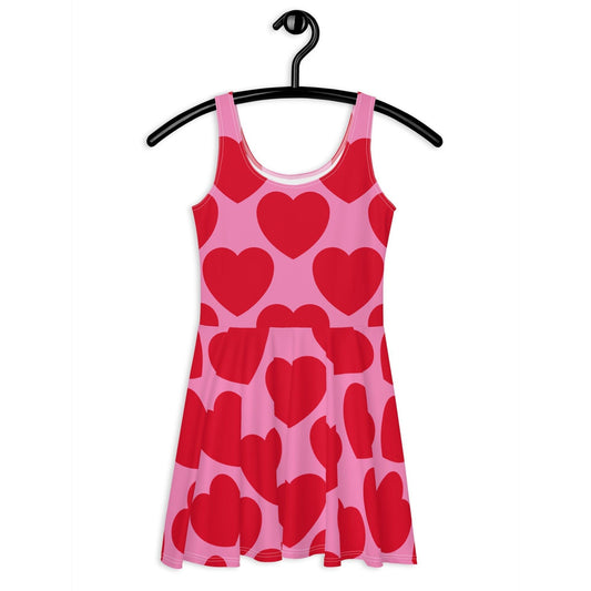 ELLIE LOVE red - Skater Dress | SHALMIAK