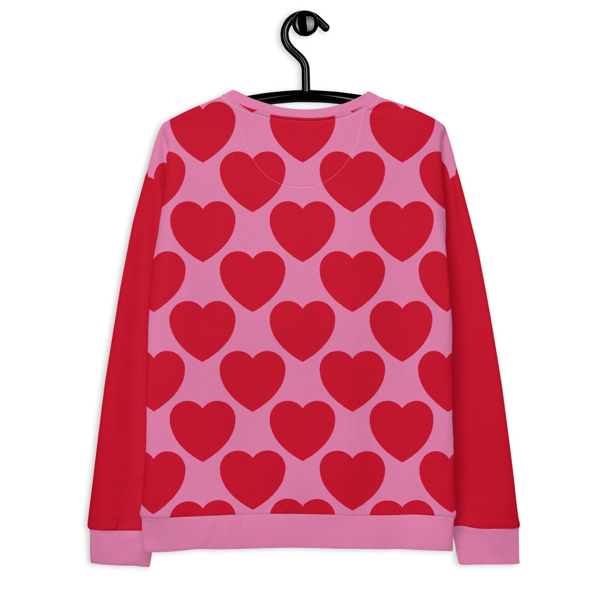 ELLIE LOVE red - Sweatshirt | SHALMIAK