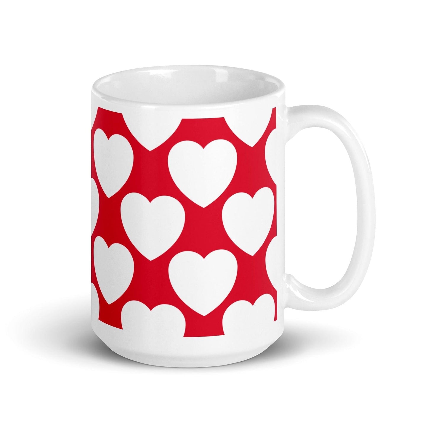 ELLIE LOVE red white - Mug | SHALMIAK