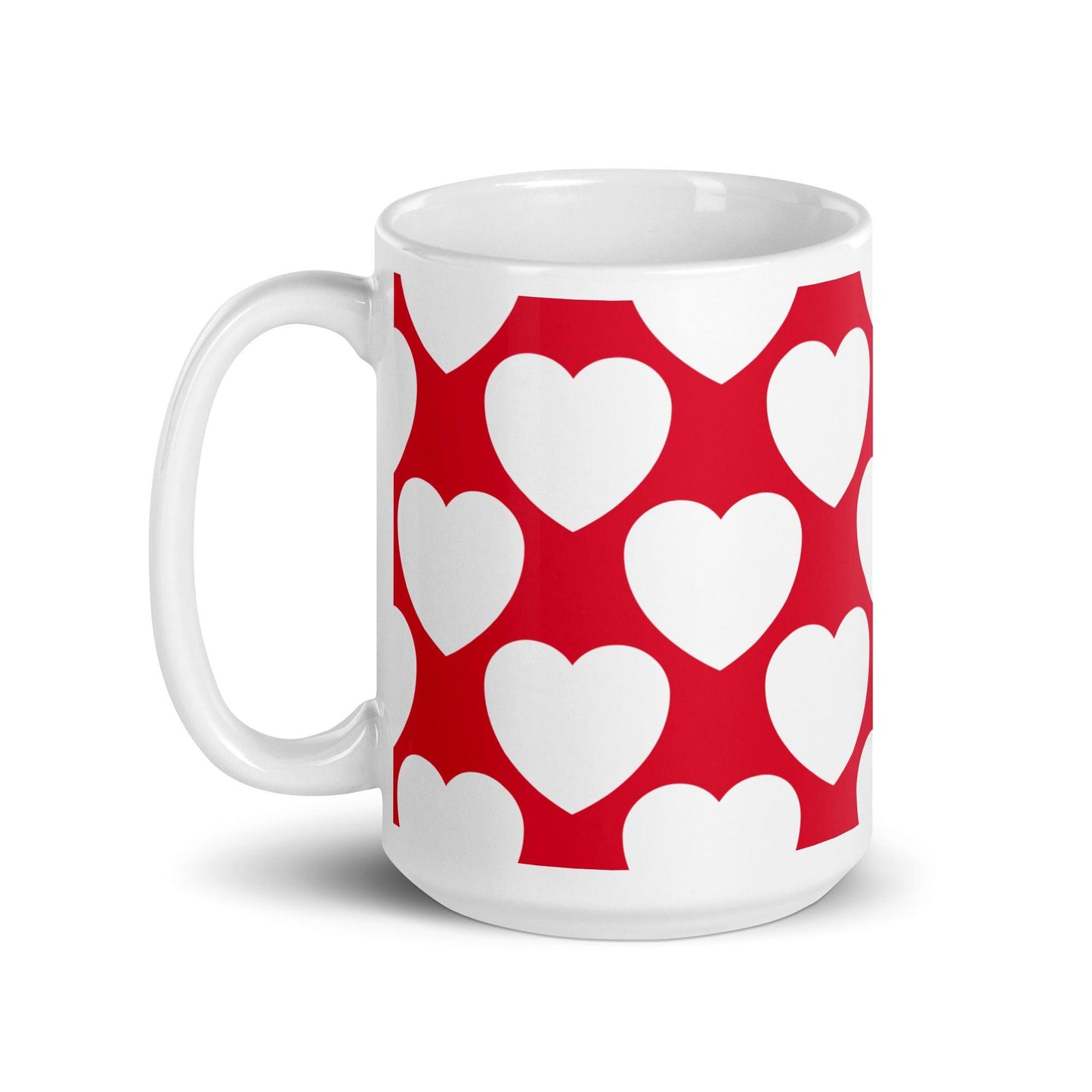 ELLIE LOVE red white - Mug | SHALMIAK