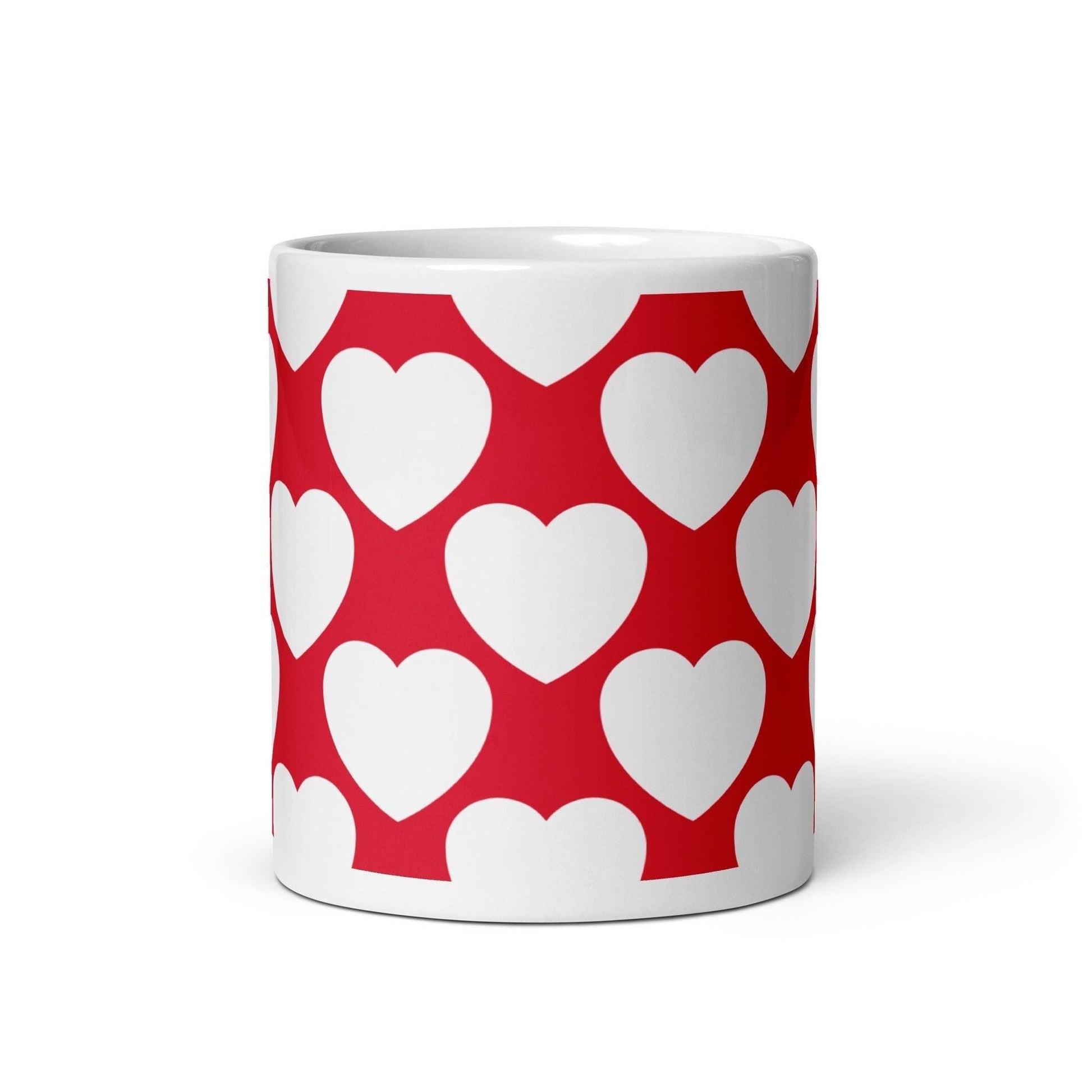 ELLIE LOVE red white - Mug | SHALMIAK