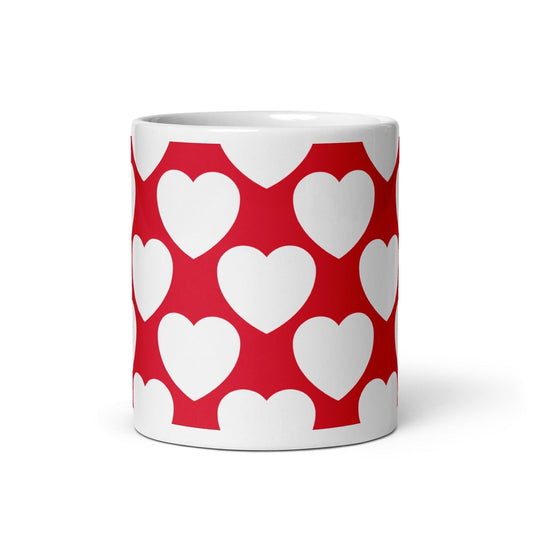 ELLIE LOVE red white - Mug | SHALMIAK