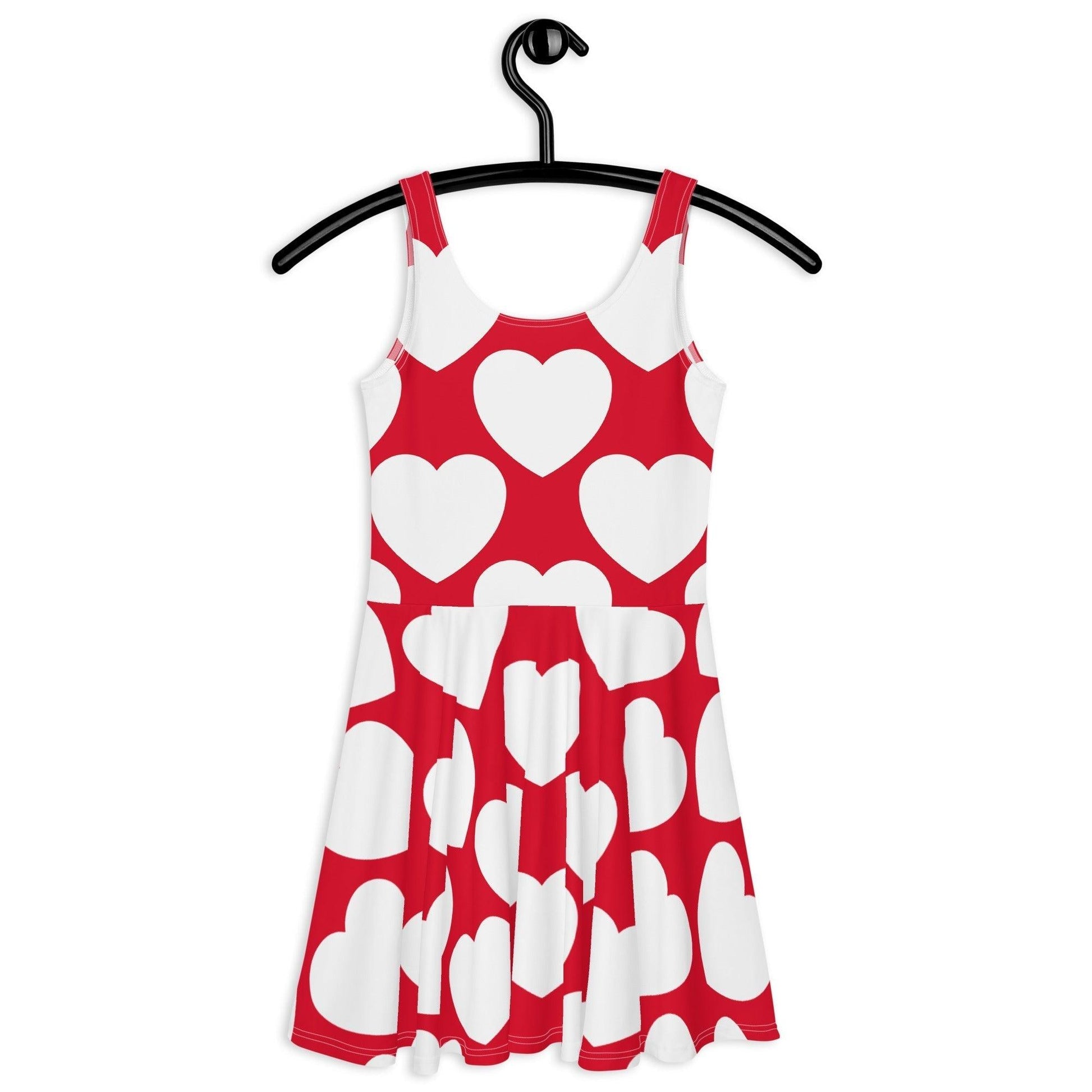 ELLIE LOVE red white - Skater Dress