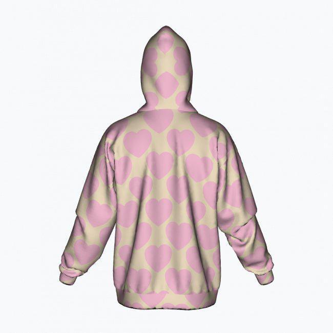 ELLIE LOVE soft - Cotton Zipper Hoodie | SHALMIAK