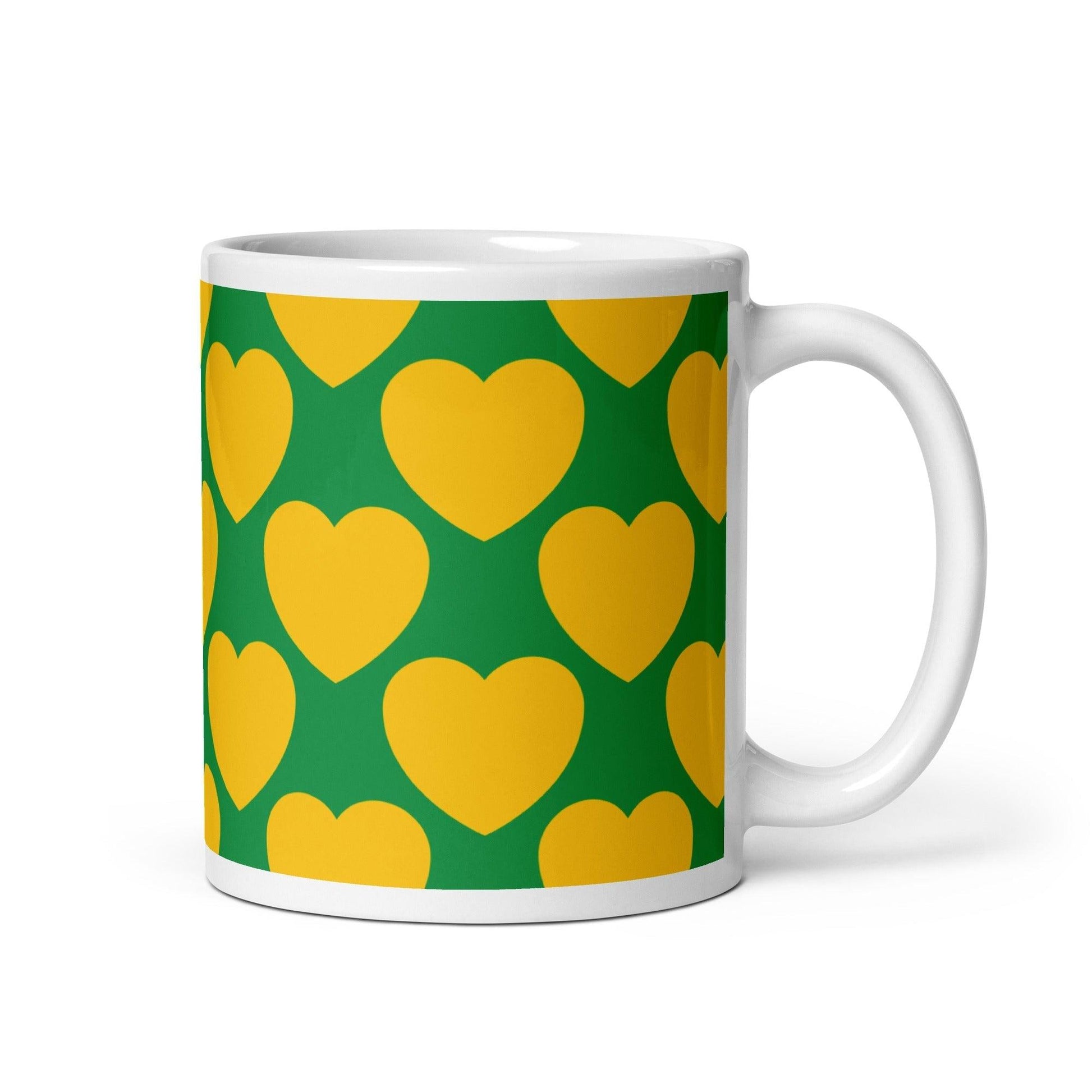 ELLIE LOVE yellow green - Mug | SHALMIAK